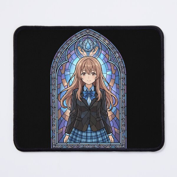 Item preview, Shouko Nishimiya A Silent Voice Blue School Stained Glass designed and sold by mildaclairmo.