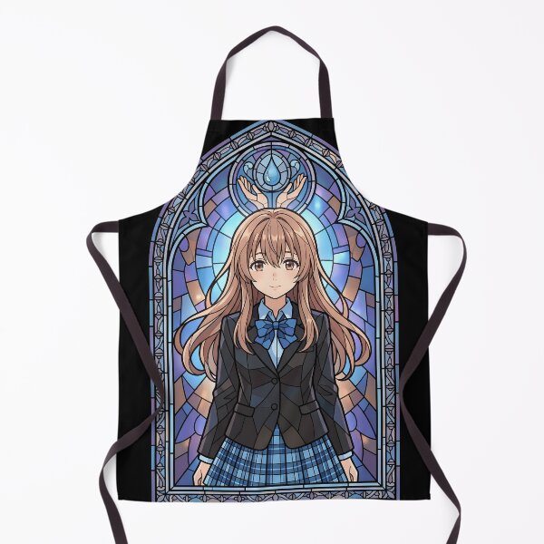 Item preview, Shouko Nishimiya A Silent Voice Blue School Stained Glass designed and sold by mildaclairmo.