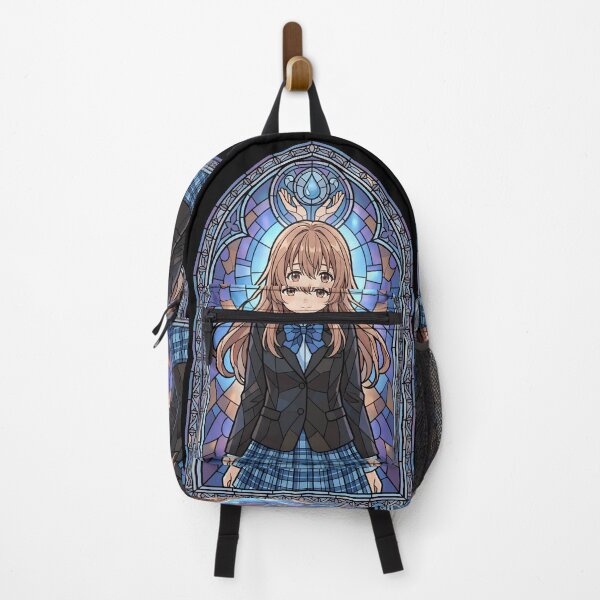 Item preview, Shouko Nishimiya A Silent Voice Blue School Stained Glass designed and sold by mildaclairmo.