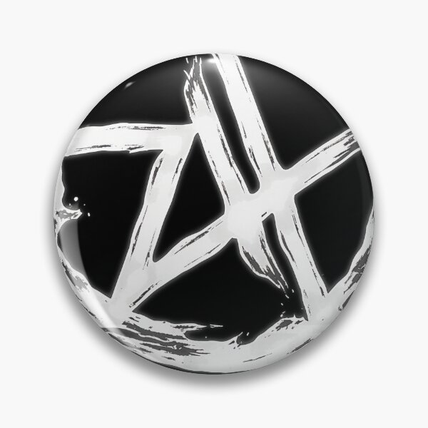 Item preview, Star Circle Rough Graphic Band Text designed and sold by Matastuffmerch.