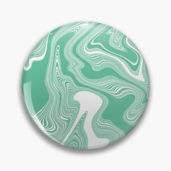 Item preview, Emerald Green Liquid Marble Swirl designed and sold by foxscribbles.