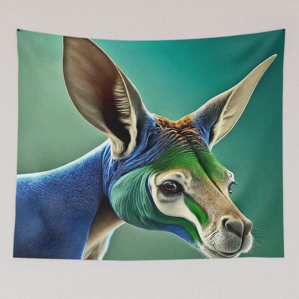 Item preview, Coloured Kangaroo designed and sold by Blackadder Photography.