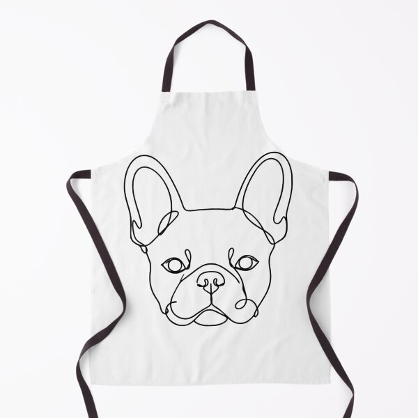 Item preview, French Bulldog Face Line Art Print, Minimalist Dog Portrait, Continuous Line Drawing designed and sold by TM DESIGNS AND MORE.