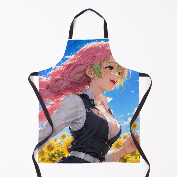 Item preview, Mitsuri Kanroji Demon Slayer Sunflower Field Joy designed and sold by mildaclairmo.