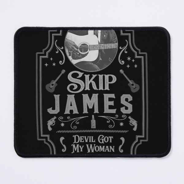 Item preview, Skip James David Got My Woman Emblem Design designed and sold by PlanetSerpo.