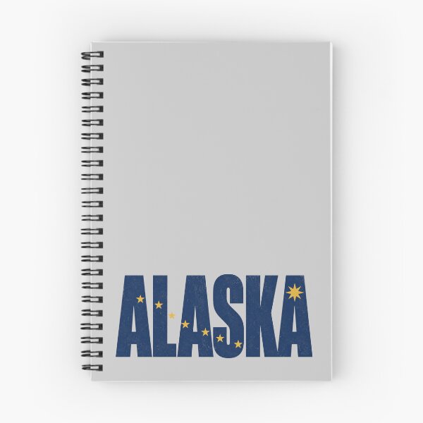 Item preview, Alaska State Flag Typography – Vintage Star Design designed and sold by SimplyJasper.