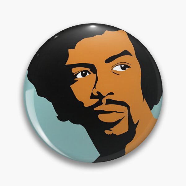 Item preview, Retro Graphic Portrait Afro Man Stylized Art designed and sold by PlanetSerpo.