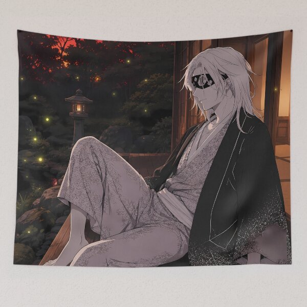 Item preview, Tengen Uzui Demon Slayer Firefly Veranda Evening designed and sold by mildaclairmo.