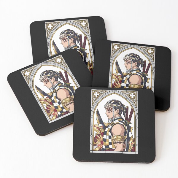 Item preview, Tengen Uzui Demon Slayer Regal Window Stained Glass designed and sold by mildaclairmo.
