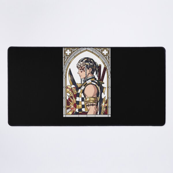 Item preview, Tengen Uzui Demon Slayer Regal Window Stained Glass designed and sold by mildaclairmo.