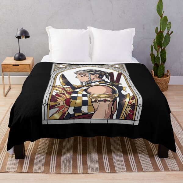 Item preview, Tengen Uzui Demon Slayer Regal Window Stained Glass designed and sold by mildaclairmo.