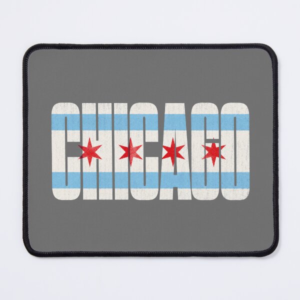 Item preview, Chicago Flag Typography – Vintage City Pride Design designed and sold by SimplyJasper.