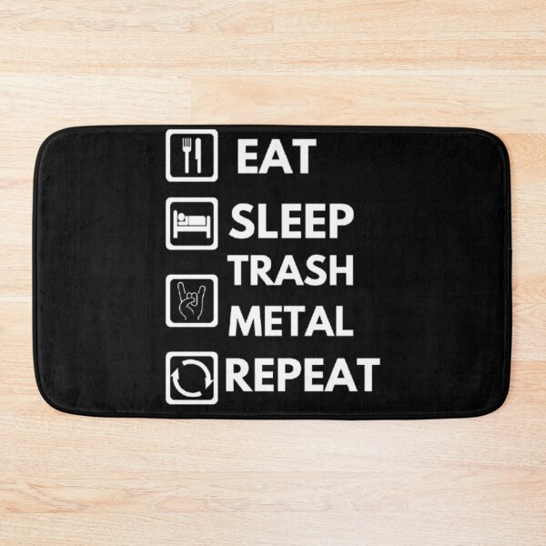 Item preview, Eat sleep trash metal repeat essential design. designed and sold by JonHenr.