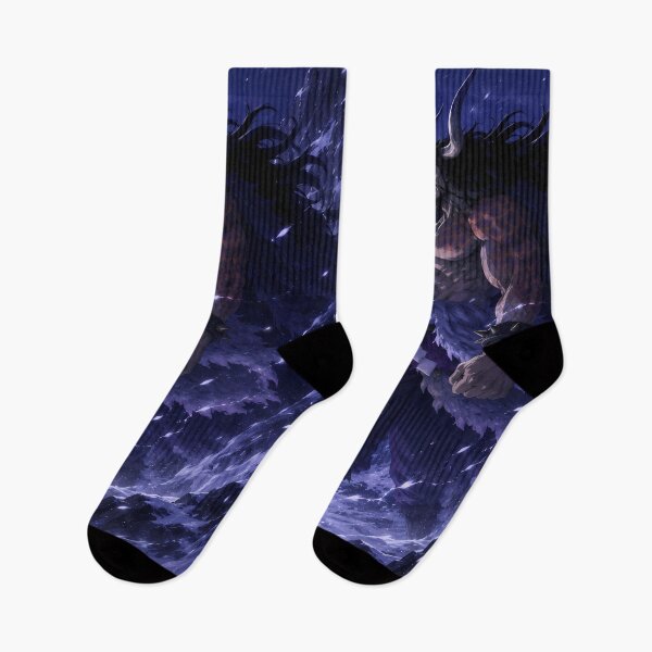 Item preview, Kaido One Piece Frozen Mountain Under Violet Twilight designed and sold by earlobejerk.