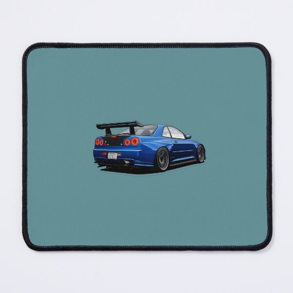 Item preview, Blue Nissan Skyline GT-R R34 designed and sold by Justsnagit.