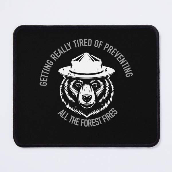 Item preview, The Forest Fires are my fault?!?!: Smokey the Bear PSA designed and sold by Hair-brained Haberdasher.