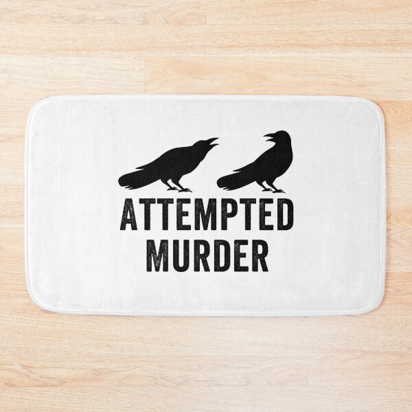 Item preview, Attempted Murder, True Crime Fan designed and sold by aponwao.
