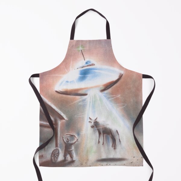 Item preview, Robo de ganado desde el espacio designed and sold by EderArt.