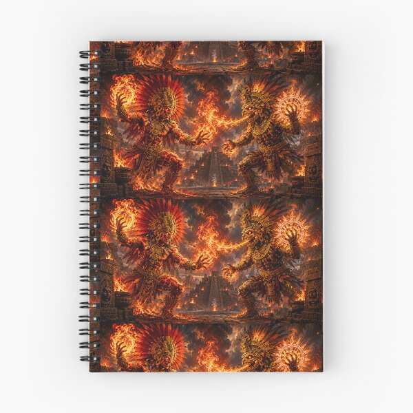 Item preview, The Battle of the Aztec Fire Gods designed and sold by nikkolaus.