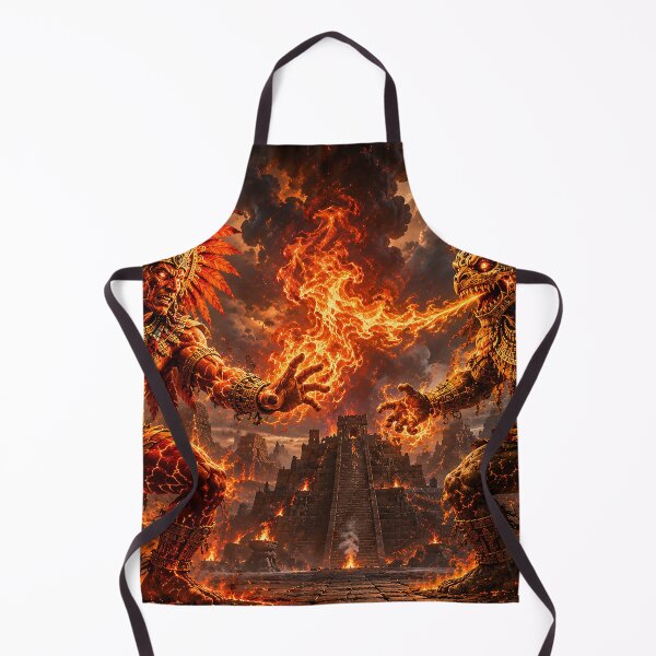 Item preview, The Battle of the Aztec Fire Gods designed and sold by nikkolaus.