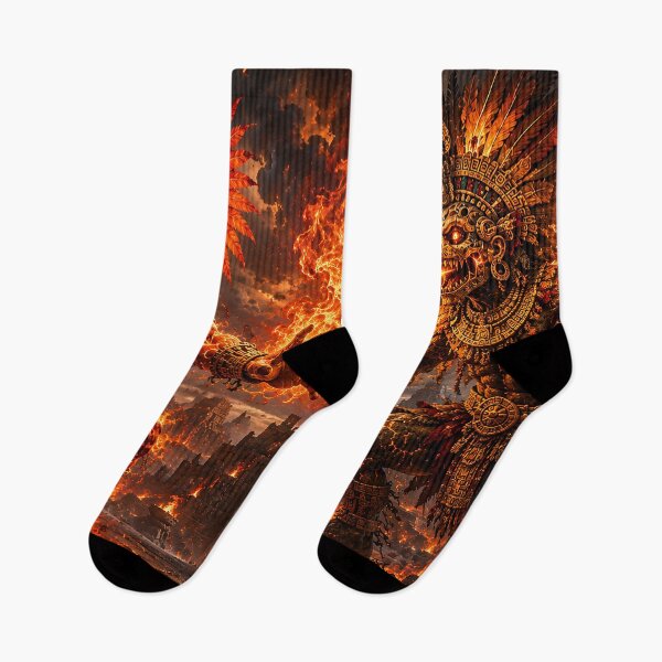 Item preview, The Battle of the Aztec Fire Gods designed and sold by nikkolaus.