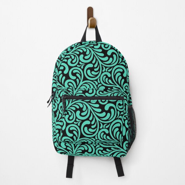 Item preview, Swirl Teal Pattern designed and sold by ViaARTfactory.