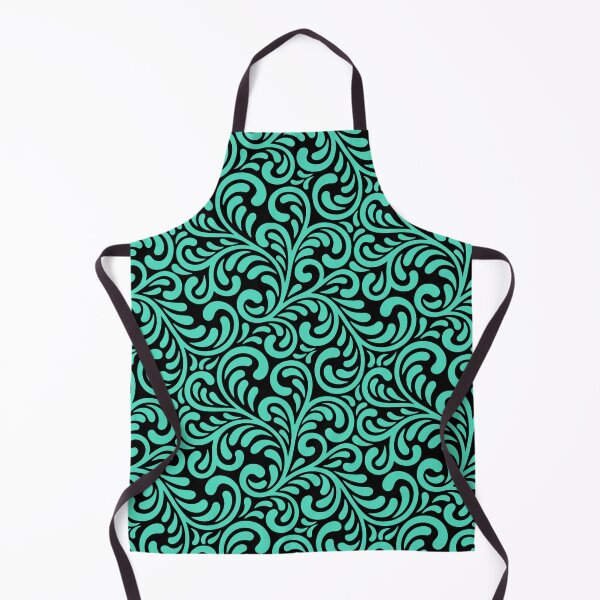 Item preview, Swirl Teal Pattern designed and sold by ViaARTfactory.