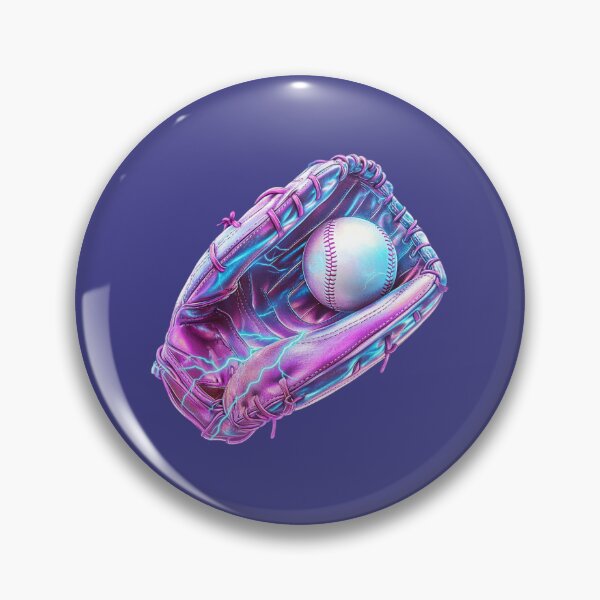 Item preview, Neon Baseball Glove and Ball designed and sold by rustonpoldoks.