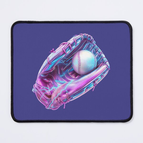 Item preview, Neon Baseball Glove and Ball designed and sold by rustonpoldoks.