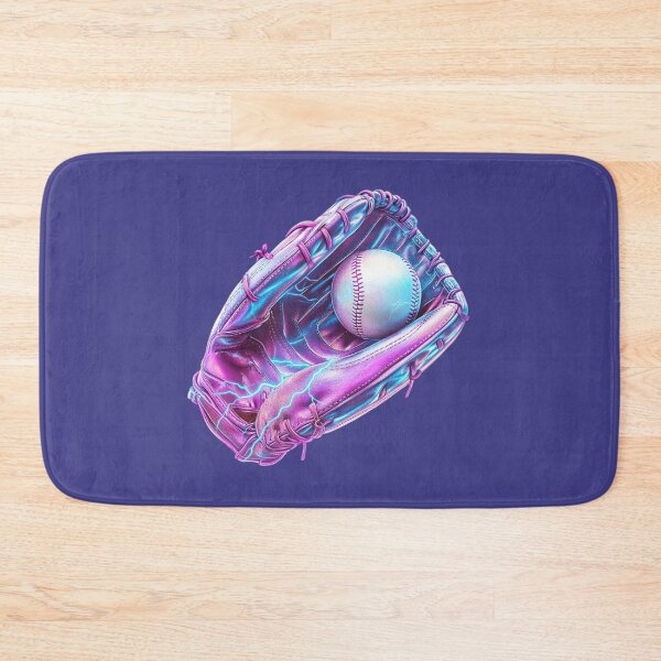 Item preview, Neon Baseball Glove and Ball designed and sold by rustonpoldoks.