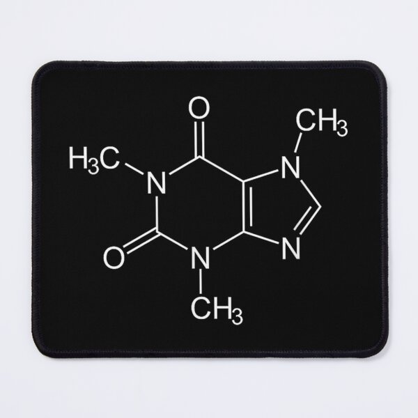 Item preview, Decaf Caffeine Molecule Coffee Lovers designed and sold by goombi-creative.