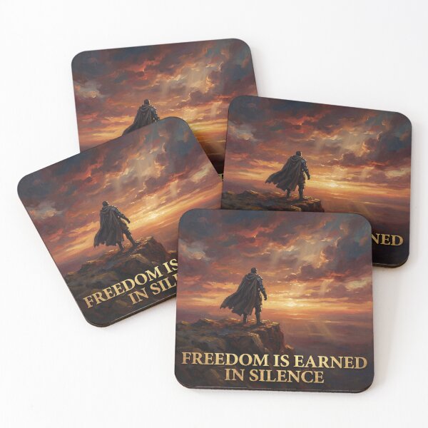 Item preview, Freedom Is Earned In Silence designed and sold by StoicPillar.
