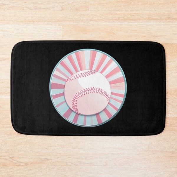 Item preview, Baseball on Pink Background designed and sold by rustonpoldoks.