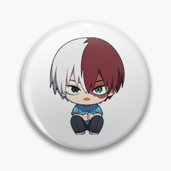 Item preview, Phosphor Awakening — Shoto Todoroki Hero Icon Kawaii designed and sold by TheStickLab.
