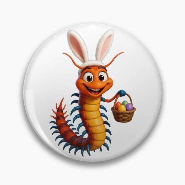 Item preview, Easter Giant Desert Centipede designed and sold by Sillytoe.