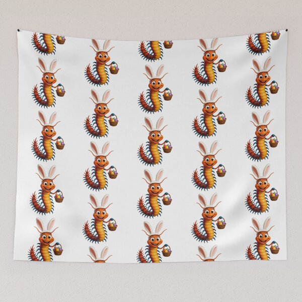 Item preview, Easter Giant Desert Centipede designed and sold by Sillytoe.