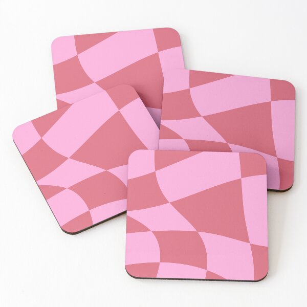 Item preview, Pink and Red Wavy Checkered Board Design designed and sold by CaribbeanClown.