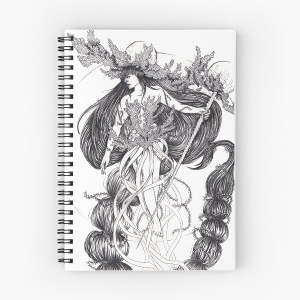 Item preview, Sea Witch full body drawing designed and sold by TheMuseMirage.