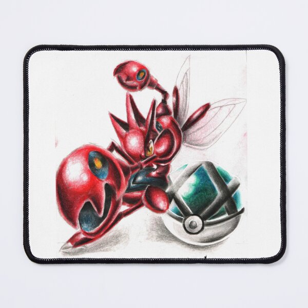 Item preview, Red Steel Insect Warrior & Net Capture Sphere designed and sold by CuervoRonronero.