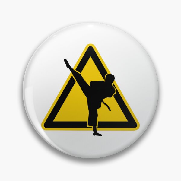 Item preview, Caution sign, taekwondo  designed and sold by honeyehshu.