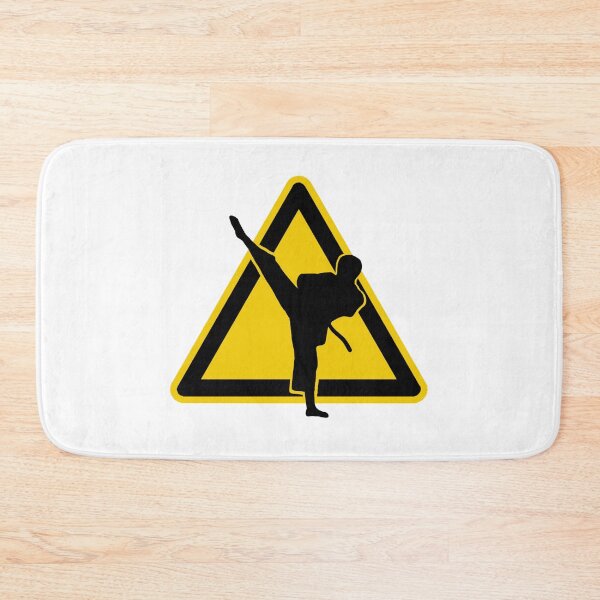 Item preview, Caution sign, taekwondo  designed and sold by honeyehshu.
