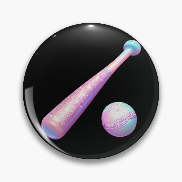 Item preview, Sparkling Baseball Bat and Ball designed and sold by rustonpoldoks.