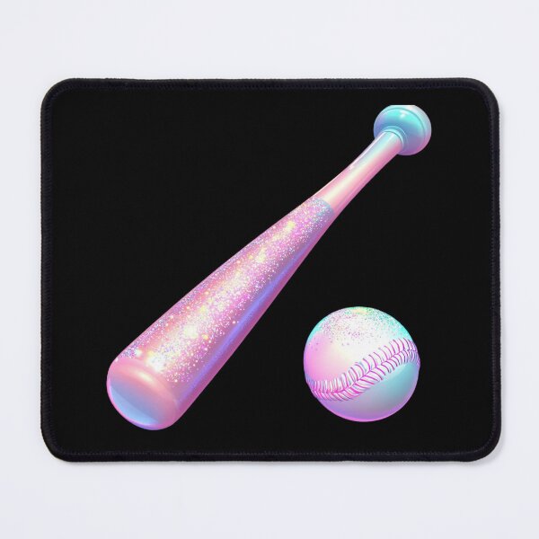 Item preview, Sparkling Baseball Bat and Ball designed and sold by rustonpoldoks.