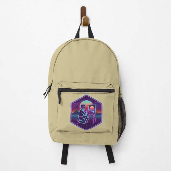 Item preview, Bob Ross Synthwave Art designed and sold by Karamram Studio.
