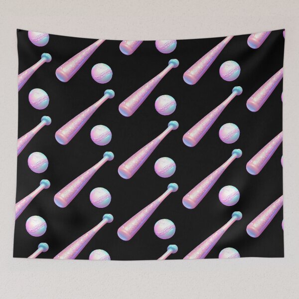 Item preview, Sparkling Baseball Bat and Ball designed and sold by rustonpoldoks.