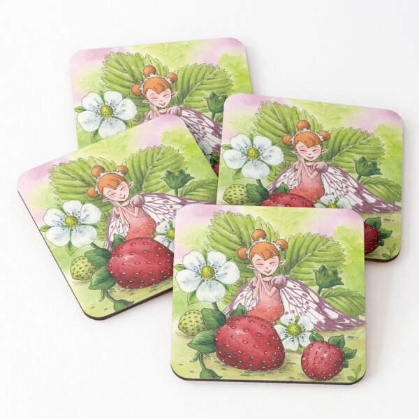 Item preview, May 4th birthday flower Strawberry Fairy designed and sold by birthflower.