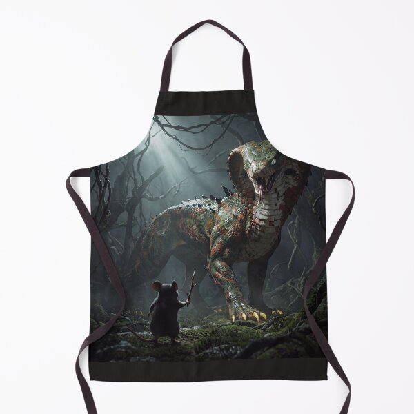 Item preview, The Tiny Warrior: Mouse vs. Serpent Beast designed and sold by Trevor Cutler.