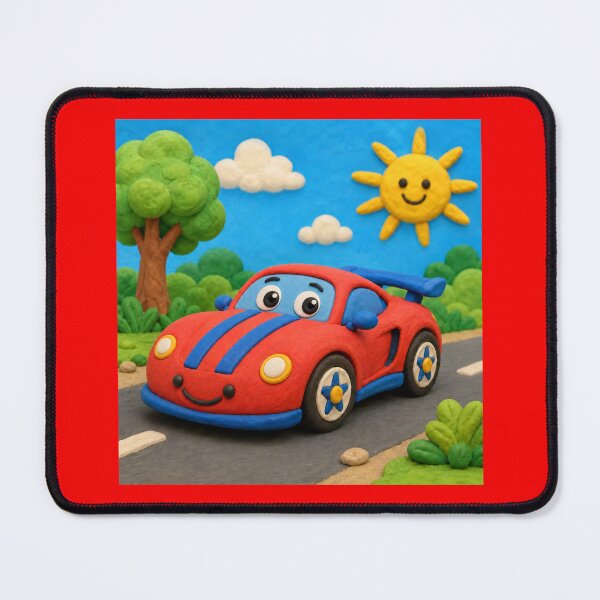 Item preview, Race car - clay designed and sold by AcornAndPebble.