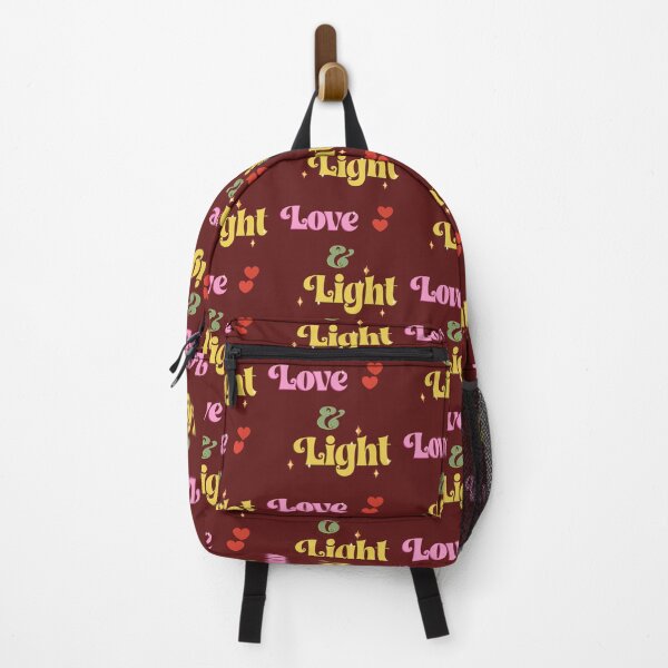Item preview, Retro Love and light positivity quote designed and sold by Navitaloves.