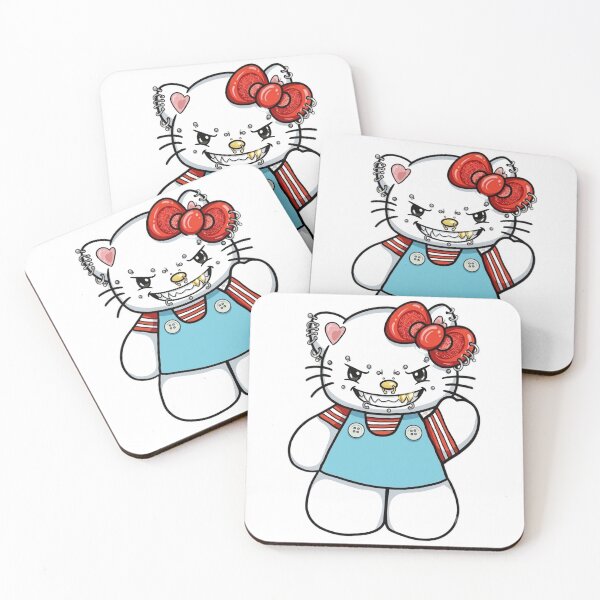 Item preview, Hello Kitty got pierced designed and sold by Cerebral Collective.